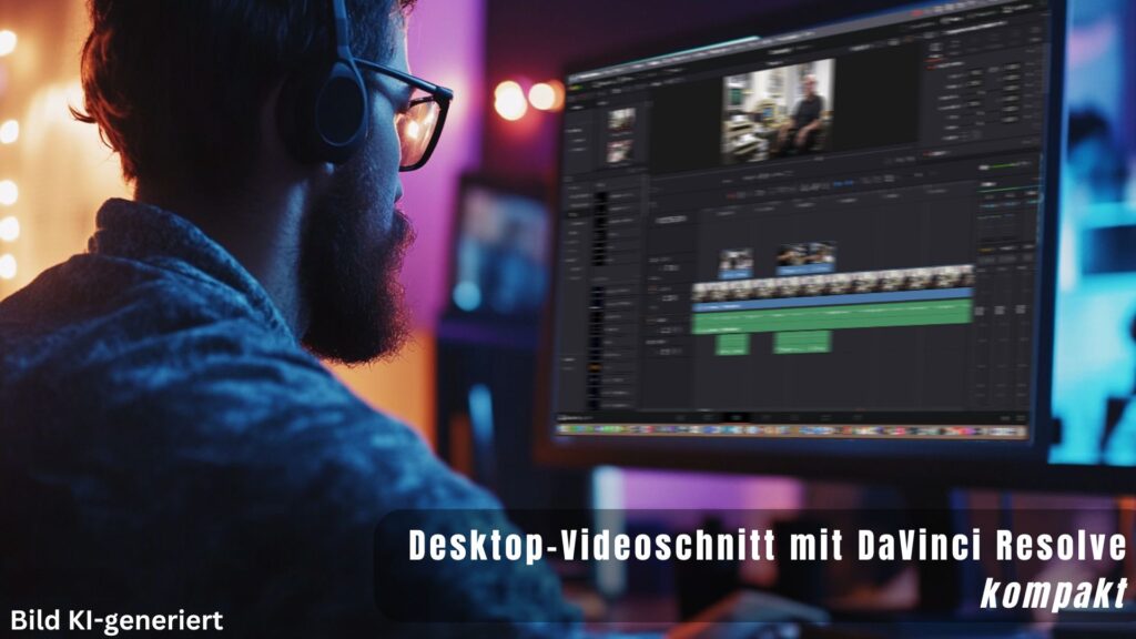 Desktop-Videoschnitt mit DaVinci Resolve | E-Training kompakt