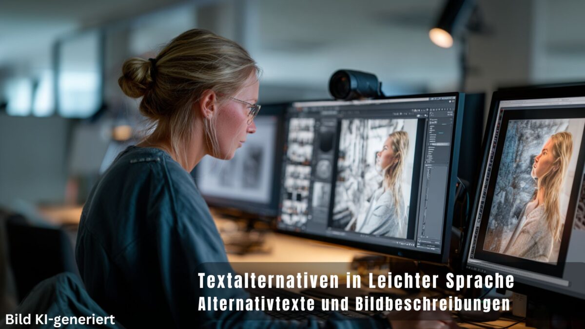 Textalternativen in Leichter Sprache. Alternativtexte und Bildbeschreibungen | Expertenwissen kompakt