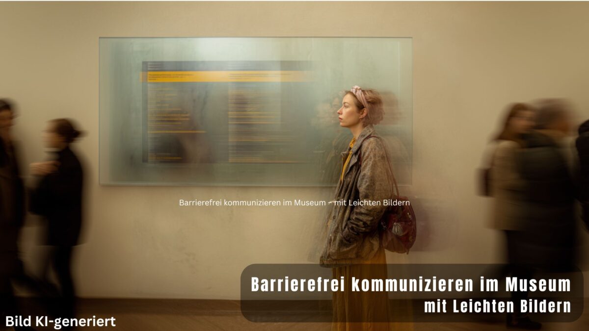 Barrierefrei kommunizieren im Museum – mit Leichten Bildern | Expertenwissen kompakt