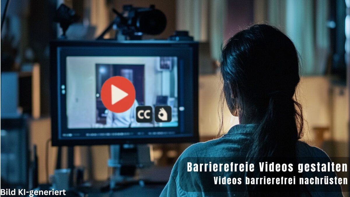 Videos barrierefrei nachrüsten | Expertenwissen kompakt online